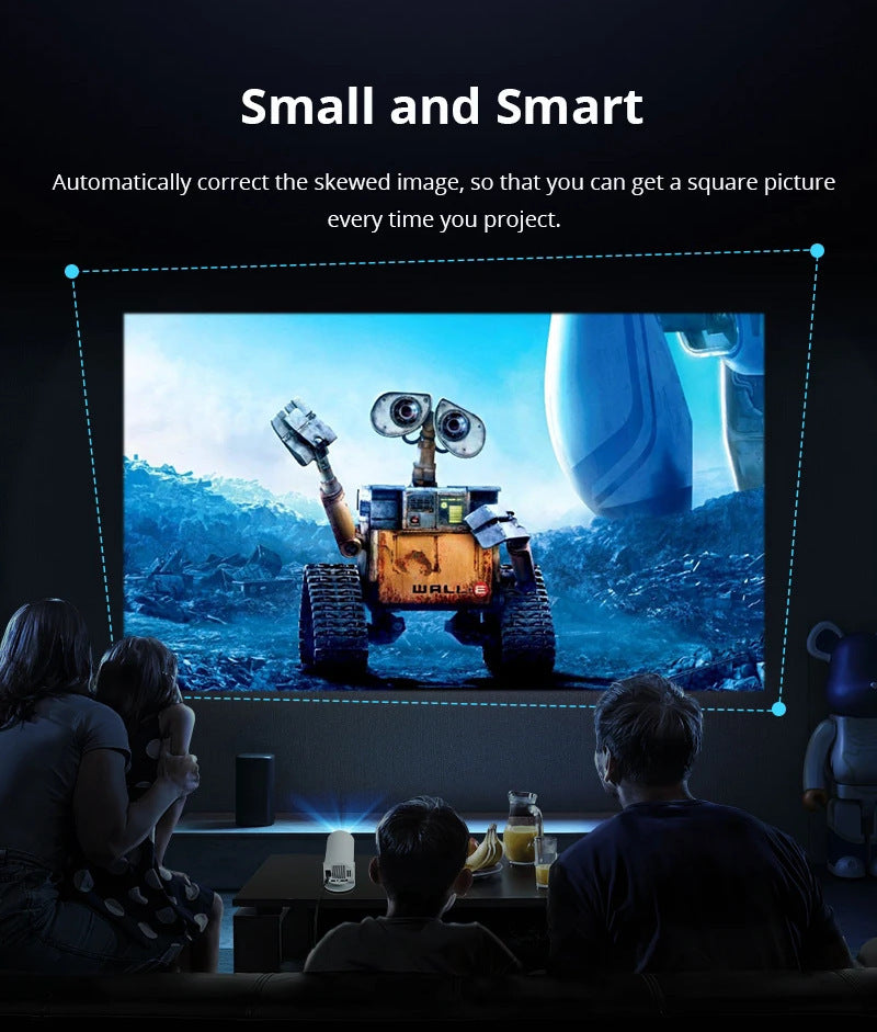 CineProjection - Portable 4K Smart Mini Projector