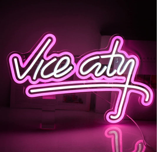 Vice City LED Neon Sign